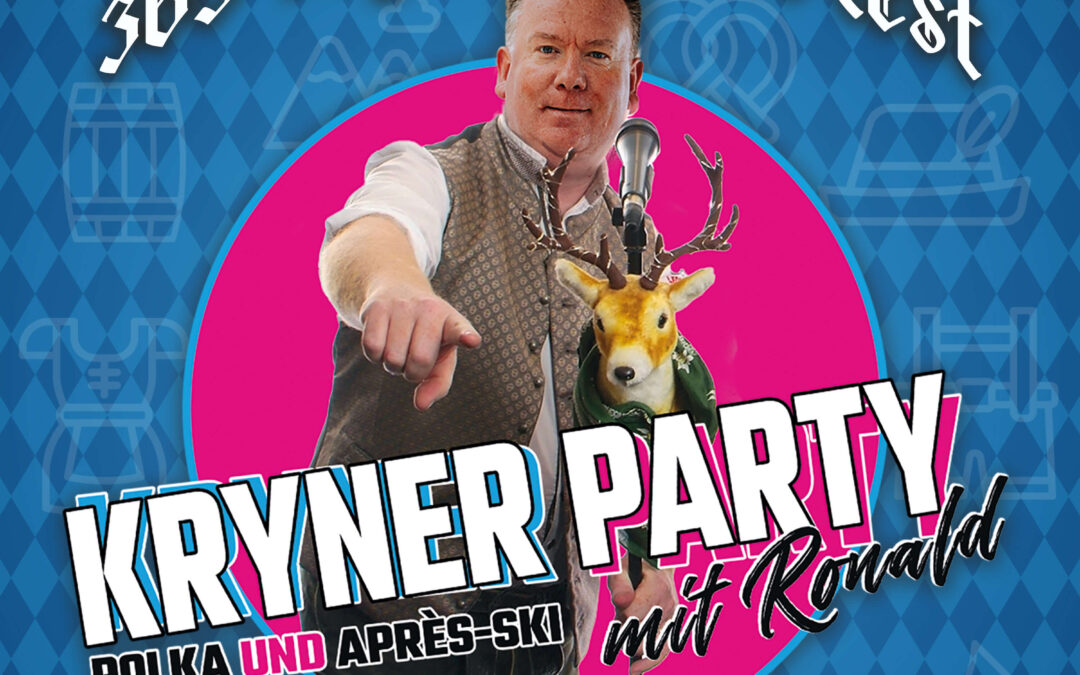 365 Tage Oktoberfest: De Ultieme Pop Rock Polka Apresski Mix van KRYNER PARTY mit Ronald